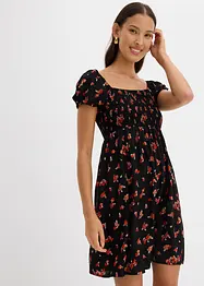 Robe courte en viscose fluide, bonprix
