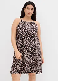 Robe à imprimé léopard 100% coton, bonprix