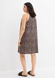Robe à imprimé léopard 100% coton, bonprix