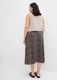 Robe fluide en jersey viscose extensible, bonprix