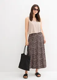 Robe fluide en jersey viscose extensible, bonprix