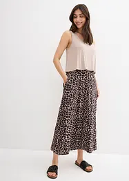 Robe fluide en jersey viscose extensible, bonprix