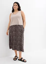 Robe fluide en jersey viscose extensible, bonprix