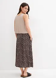 Robe fluide en jersey viscose extensible, bonprix