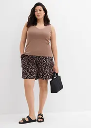 Short large en gaze de coton, bonprix