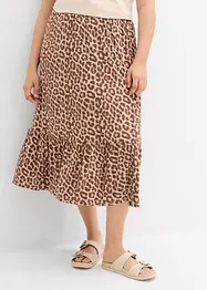Jupe en jersey viscose extensible, bonprix