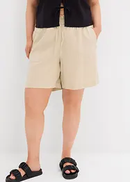 Short en lin mélangé, bonprix