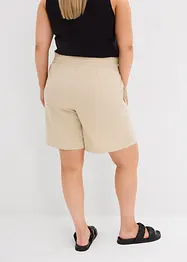 Short en lin mélangé, bonprix