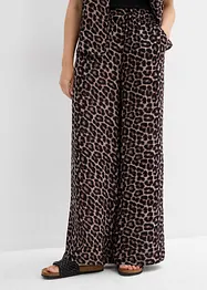 Pantalon palazzo en gaze de coton, bonprix