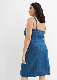 Robe en jean style portefeuille, bonprix