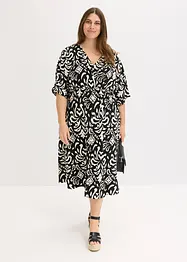Robe imprimée en jersey, bonprix