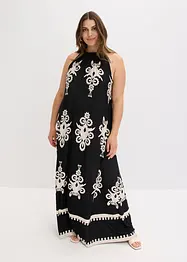 Robe imprimée en jersey viscose extensible, bonprix