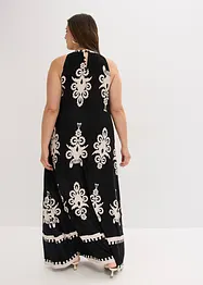 Robe imprimée en jersey viscose extensible, bonprix