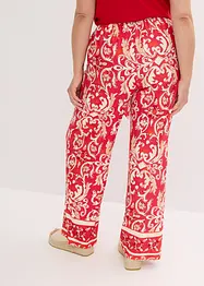 Pantalon en jersey viscose imprimé, bonprix