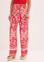 Pantalon en jersey viscose imprimé, bonprix