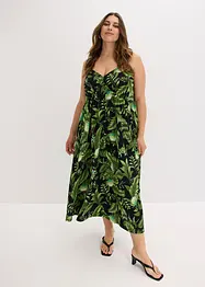 Robe imprimée à fines bretelles, bonprix