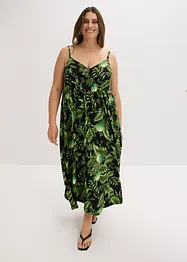 Robe imprimée à fines bretelles, bonprix