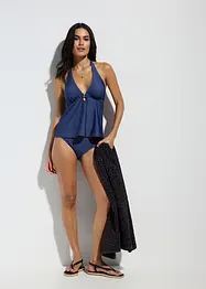 Tankini (ens. 2 pces) aspect jean, bonprix