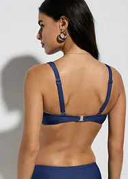 Haut de bikini à armatures, aspect jean, bonprix