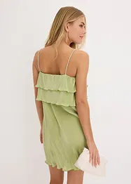 Robe en jersey plissé, bonprix