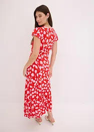 Robe imprimée en jersey viscose extensible, bonprix