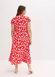 Robe imprimée en jersey viscose extensible, bonprix