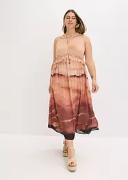 Robe imprimée en crêpe, bonprix