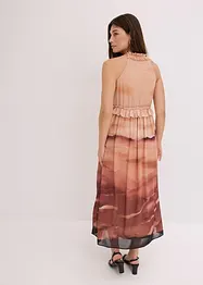 Robe imprimée en crêpe, bonprix