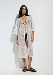 Kimono de plage transparent, bonprix