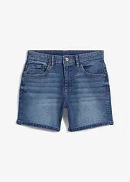 Bermuda en jean, taille mi-haute, bonprix