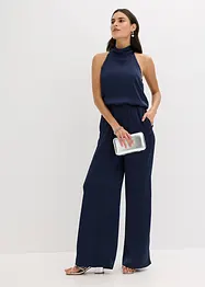 Combinaison en satin texturé, bonprix