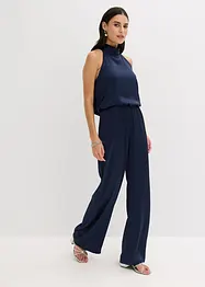 Combinaison en satin texturé, bonprix