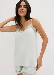 Top de pyjama en coton et viscose, bonprix