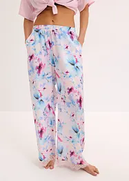Pantalon de pyjama fluide en satin, bonprix