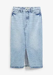 Jeansrock in Midilänge, bonprix