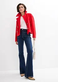 Bootcut-Jeans High Waist, Stretch Full Length, bonprix