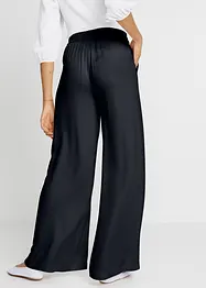 Marlenehose aus leicht glänzender Viskose, bonprix