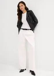 Wide-Leg-Jeans Low Waist, Low Stretch, bonprix
