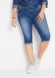 Straight Jeans Mid Waist, cropped, bonprix