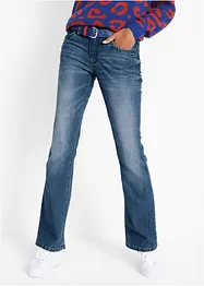 Bootcut-Jeans Mid Waist, Komfort-Stretch, bonprix