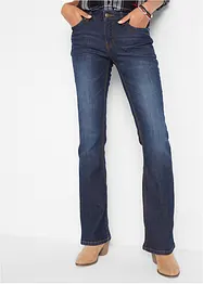 Bootcut-Jeans Mid Waist, Komfort-Stretch, bonprix