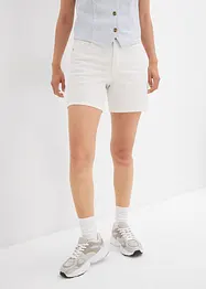Jeans-Bermuda Mid Waist, Low Stretch, bonprix