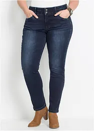 Jean slim taille haute, sculptant et ultra-souple, bonprix