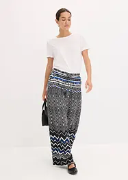 Pantalon large en viscose fluide, bonprix
