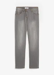 Jean droit taille mi-haute, extensible, bonprix
