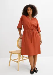Robe caftan en fine viscose, bonprix