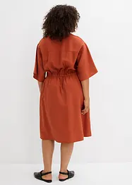 Robe caftan en fine viscose, bonprix