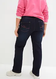 Straight-Jeans Mid Waist, Bequembund, bonprix