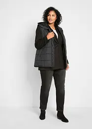 Straight-Jeans Mid Waist, Thermo mit Bequembund, bonprix