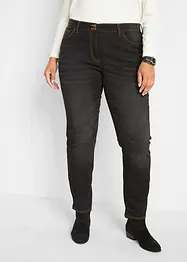 Straight-Jeans Mid Waist, Thermo mit Bequembund, bonprix